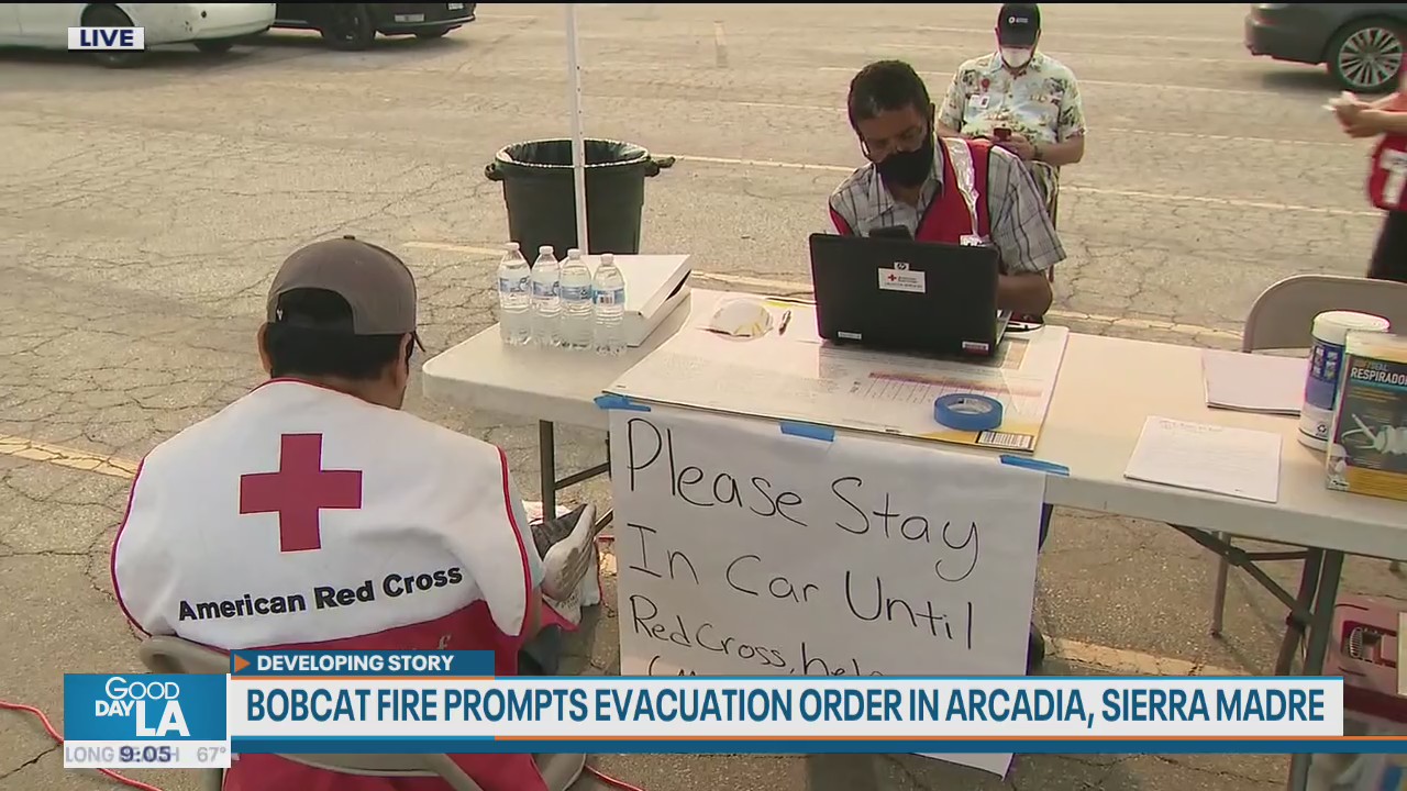 Bobcat Fire prompts evacuation order in Arcadia, Sierra Madre