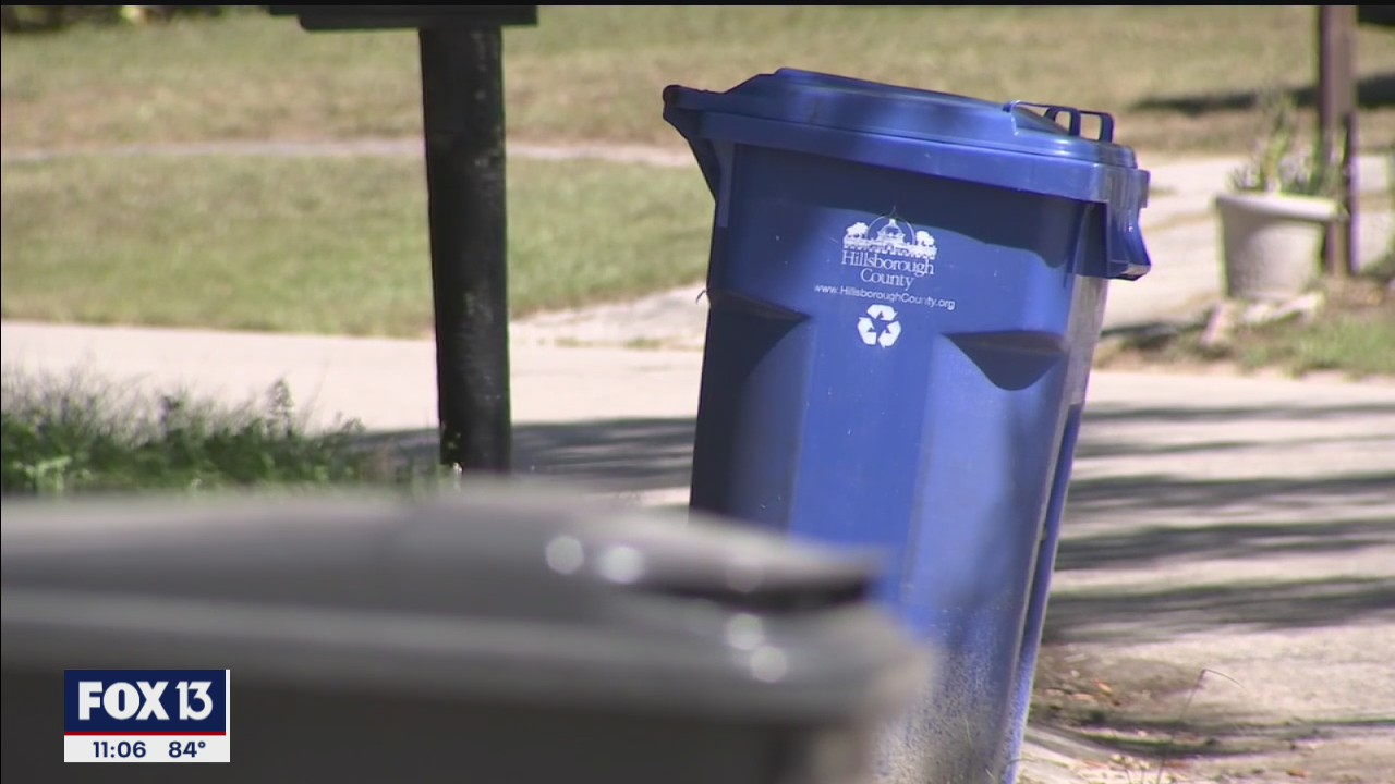 Recycling pickups paused virus thins driver availability
