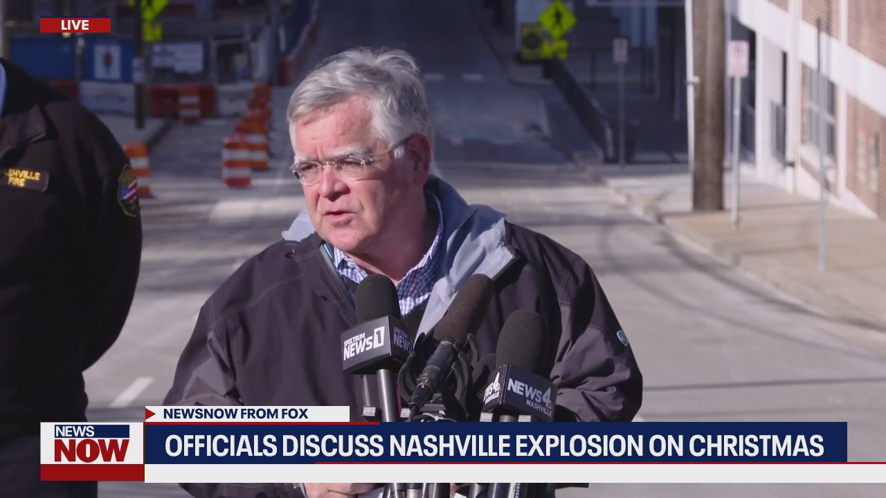 Nashville, federal authorities give update on Christmas Day explosion