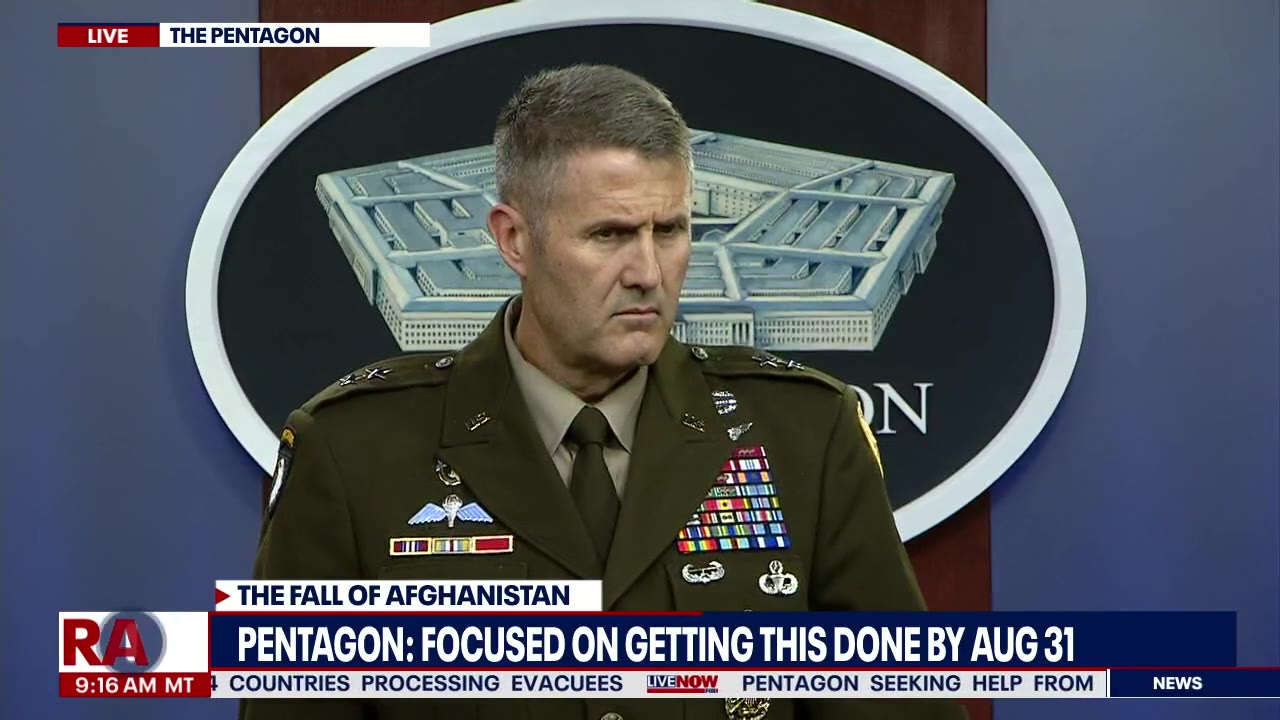Afghanistan evacuations: 16,000 rescued from Kabul in last 24 hours, Pentagon says