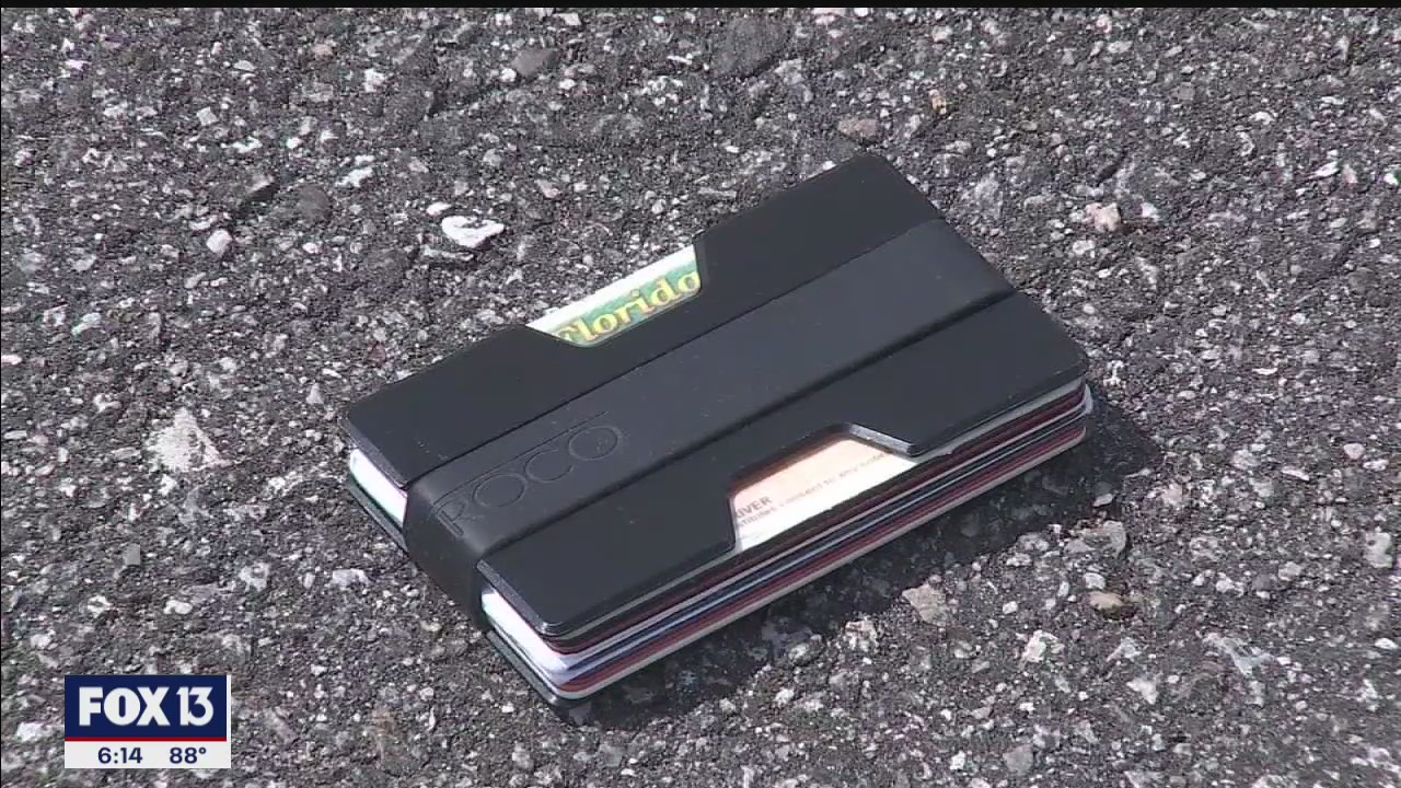 Suspect arrested after leaving wallet behind