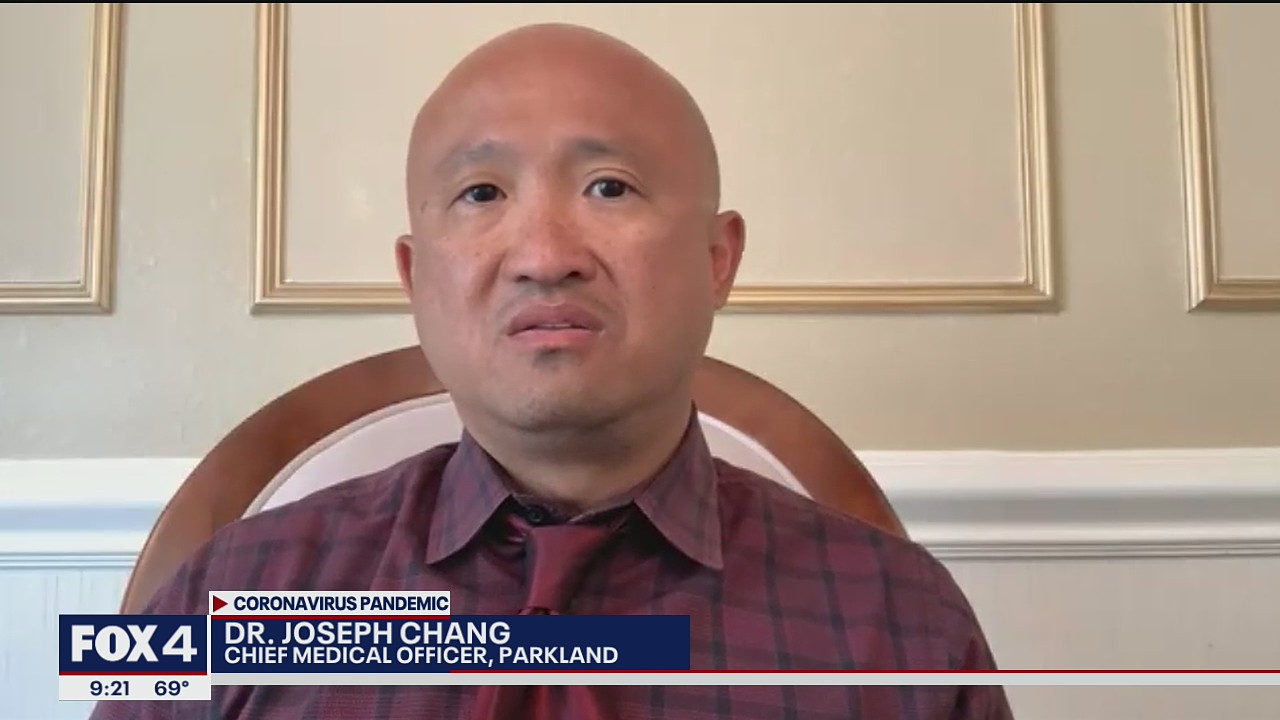 Chief medical officer at Parkland Hospital optimistic after closing their COVID-19 units