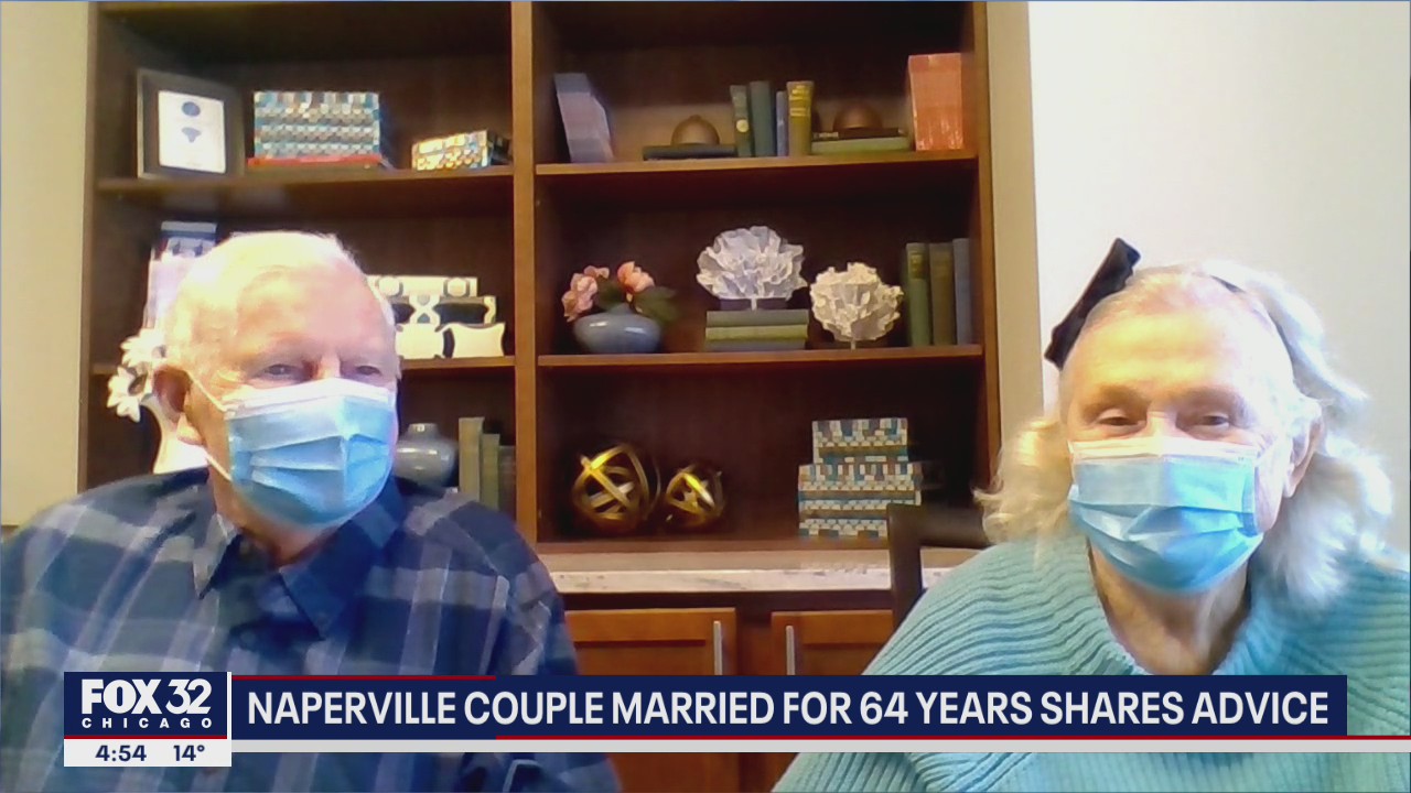 Naperville couple married for 64 years shares advice