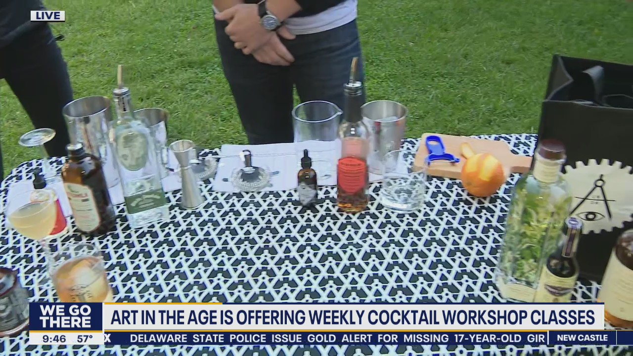 Art in the Age holds cocktail classes