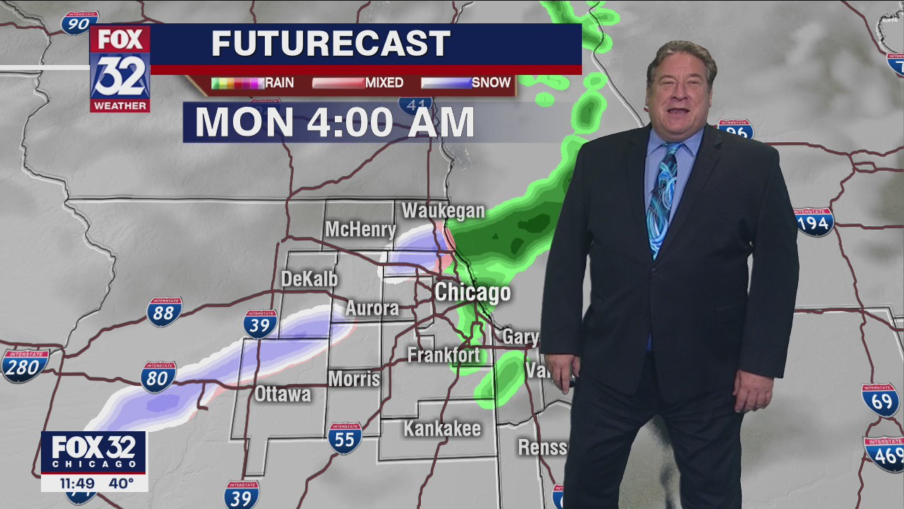 Saturday night forecast for Chicagoland on October 24