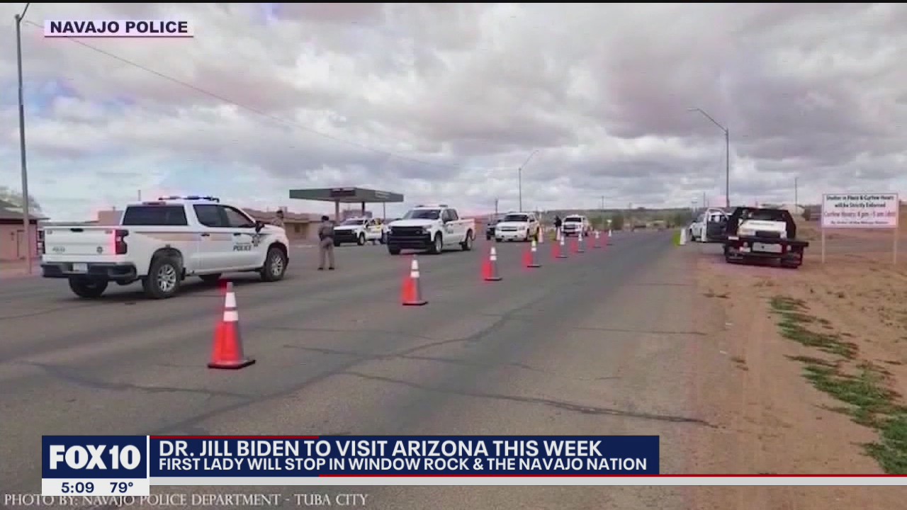 First lady Jill Biden to visit Navajo Nation capitol