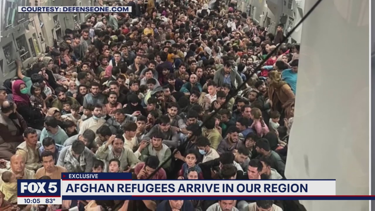 Exclusive: FOX 5 speaks with Afghan refugees as they begin to arrive in DMV