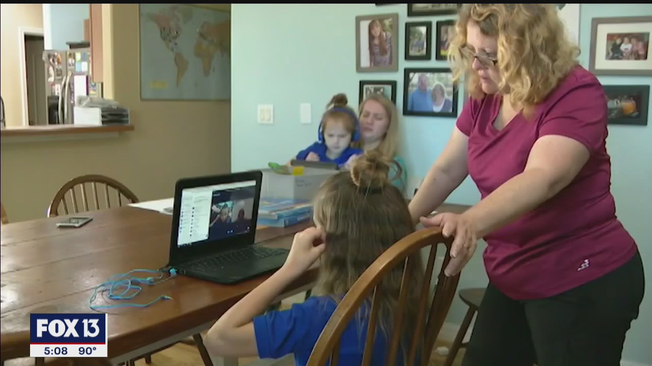 Classrooms welcome back students from e-learning