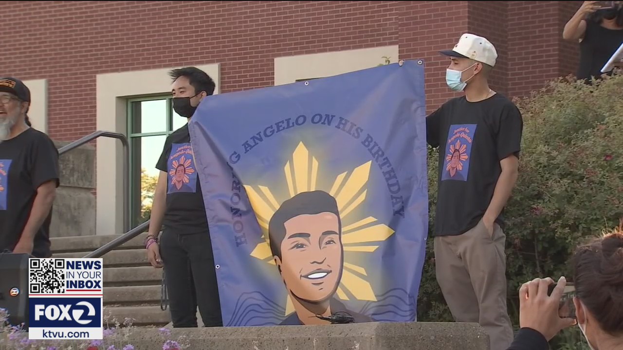 Rally held at Antioch police headquarters: Demand for answers in Angelo Quinto's death