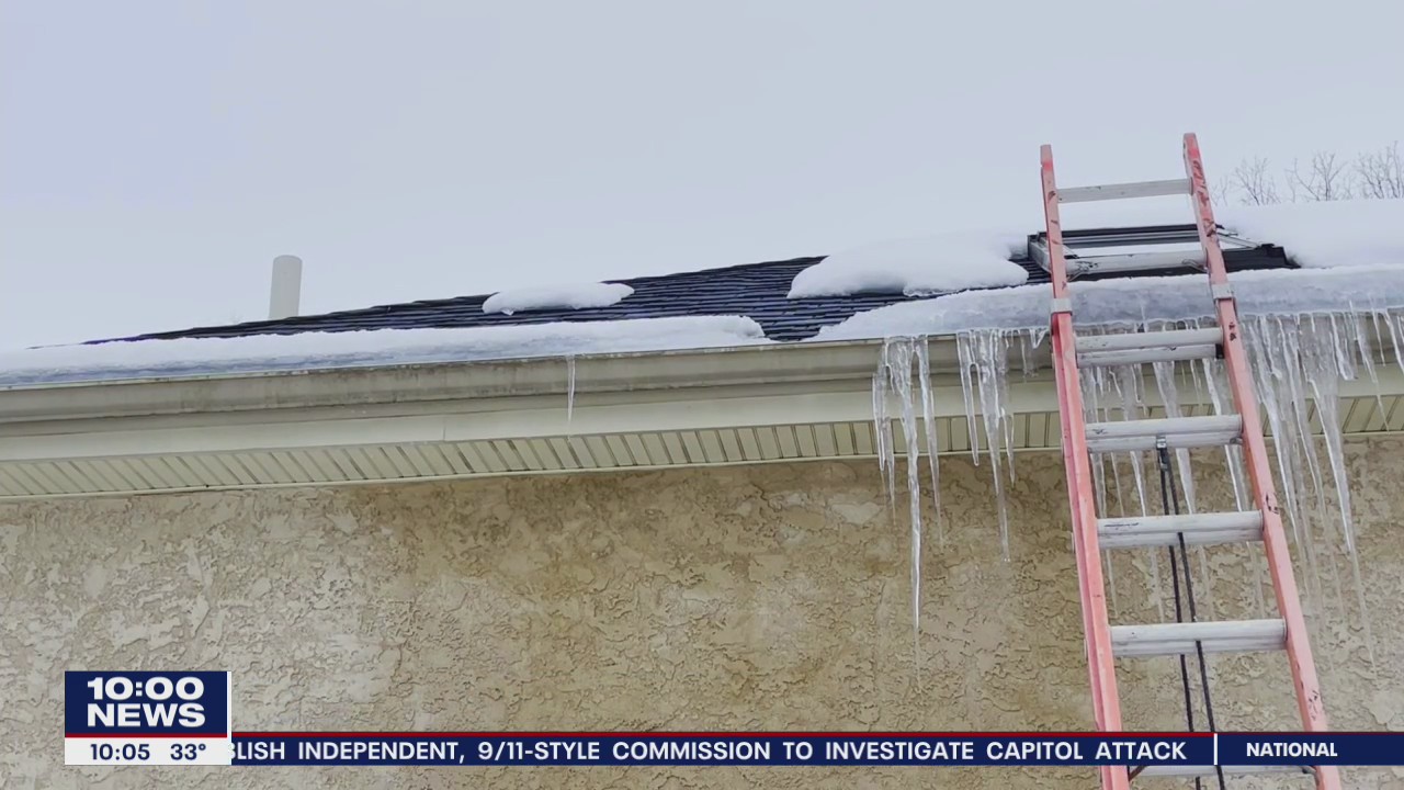 Ice dams, leaks becoming an issue for homeowners