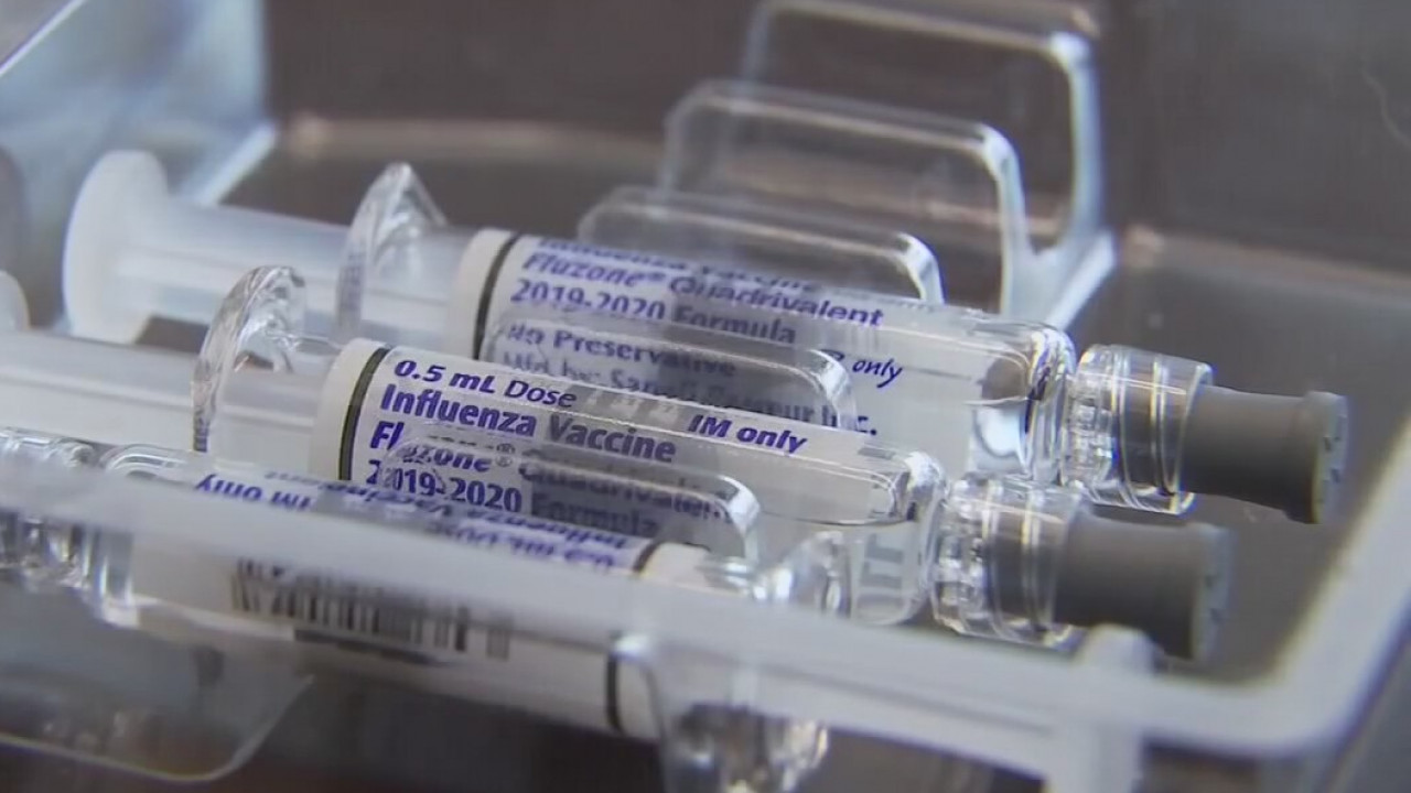 Health officials urging people to get the flu vaccine as soon as possible