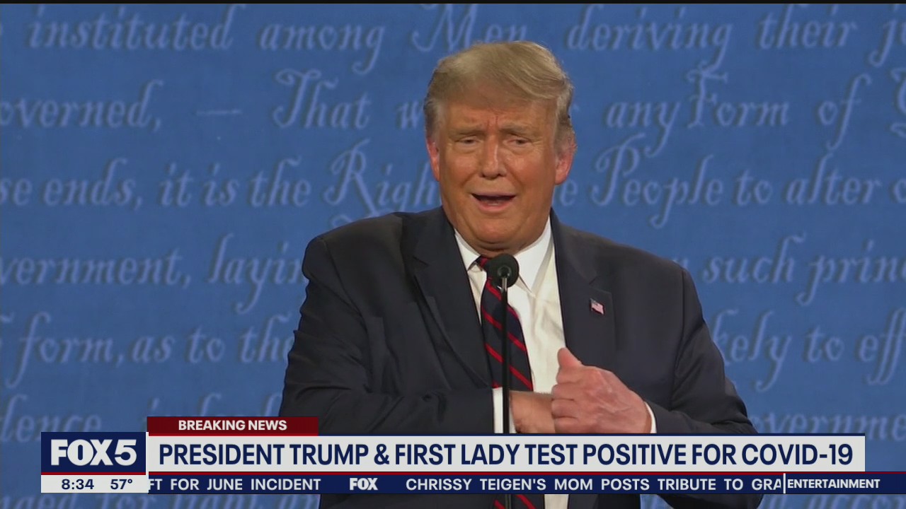 Trumps positive, Pences negative for coronavirus