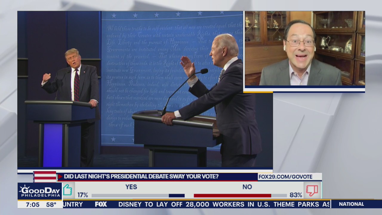Fiery first presidential debate between President Trump and former Vice President Biden