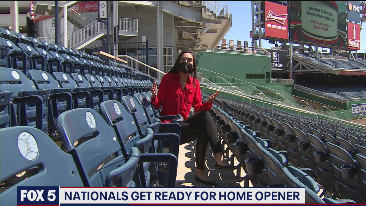 Nationals get ready for home opener