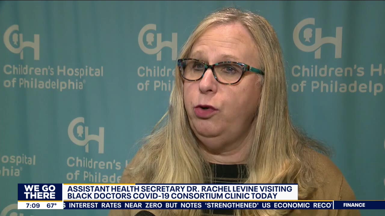 Rachel Levine to visit Black Doctor's COVID-19 Consortium's clinic at Liacouras Center