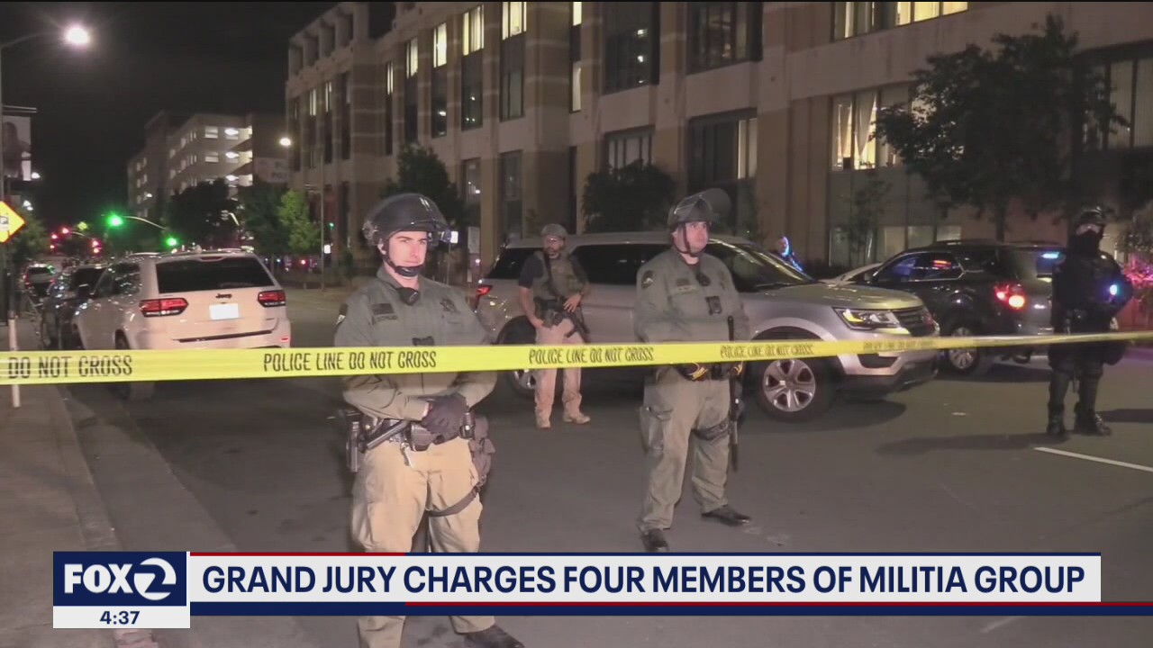 Federal Grand Jury charges four members of militia group in association to murder of Oakland federal officer