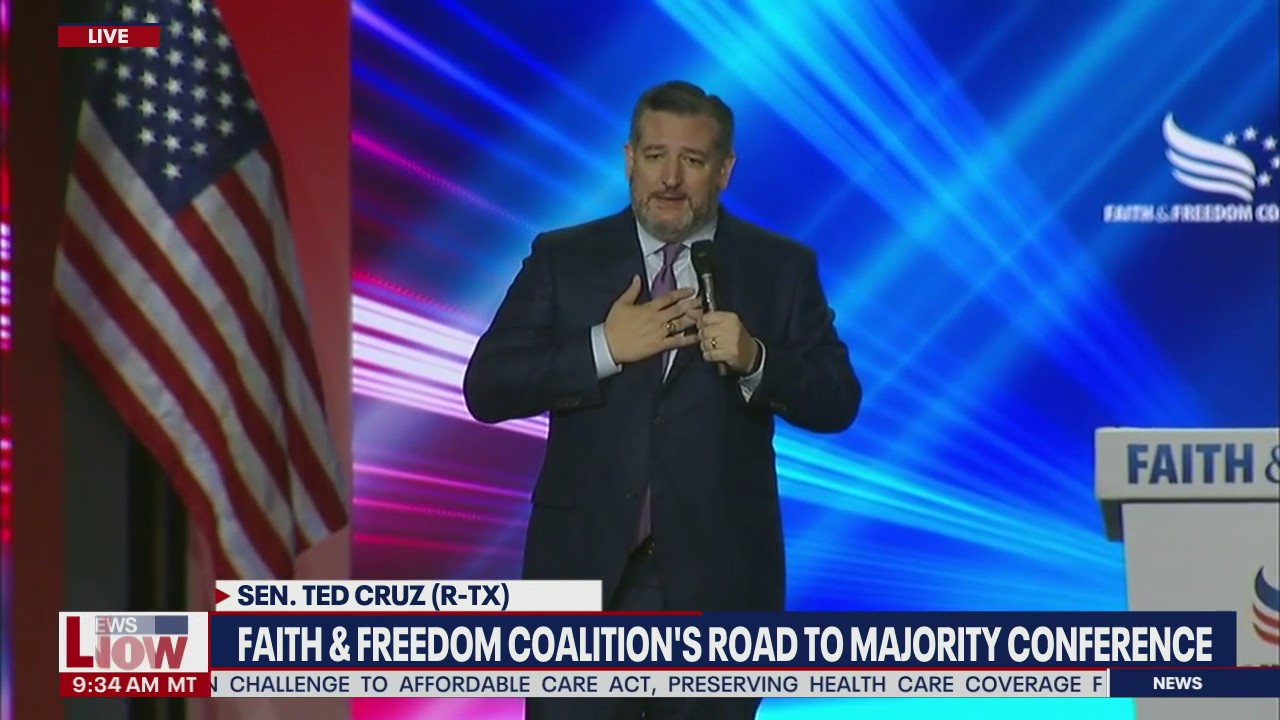 Ted Cruz at Faith & Freedom Coalition's Road to Majority Conference | NewsNOW from FOX