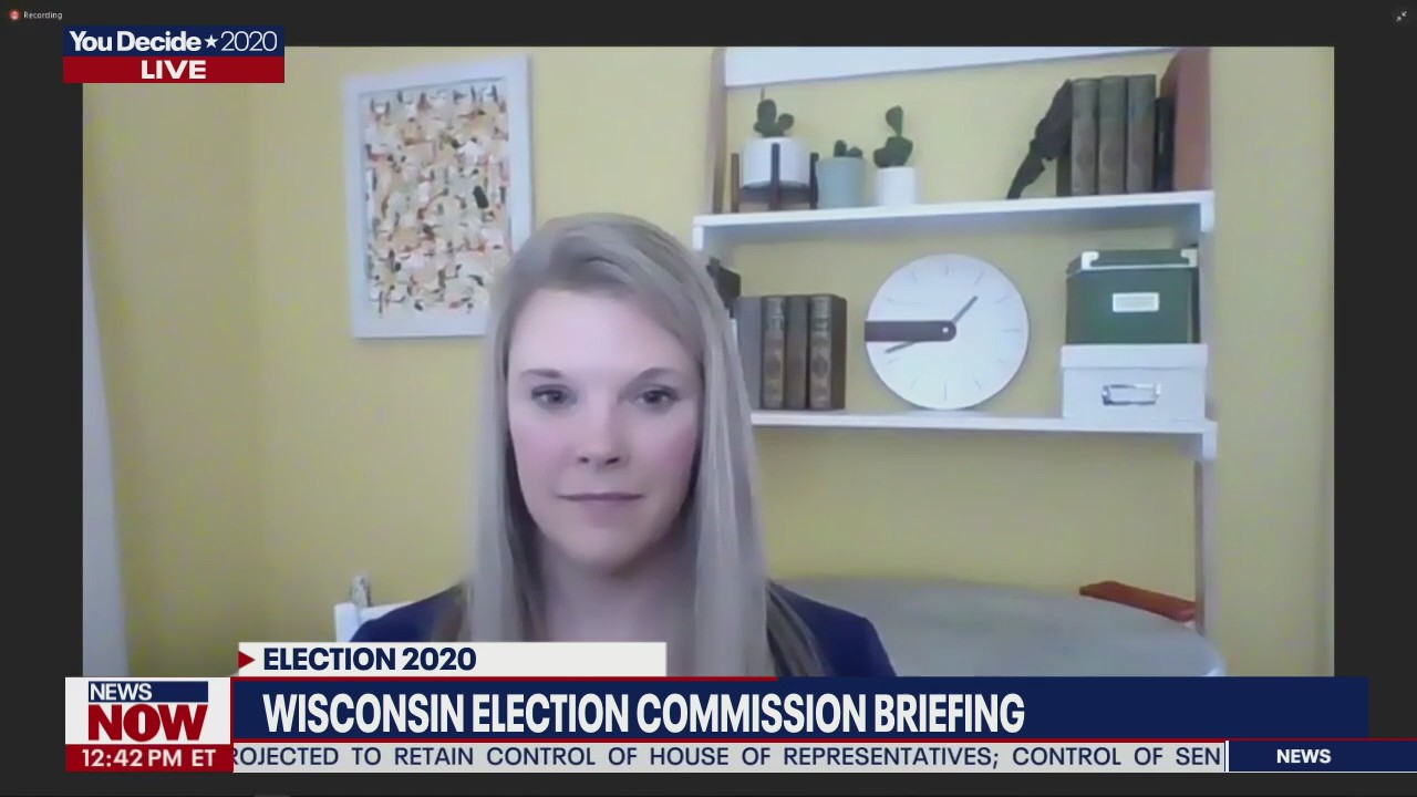 Wisconsin election commission discuss the process of counting ballots