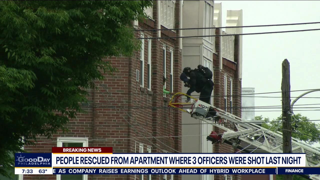 3 officers shot in Wilmington, police searching for shooter