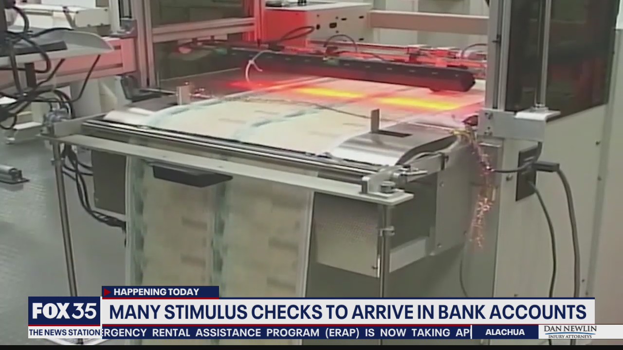 Many stimulus checks to arrive in bank accounts on Wednesday