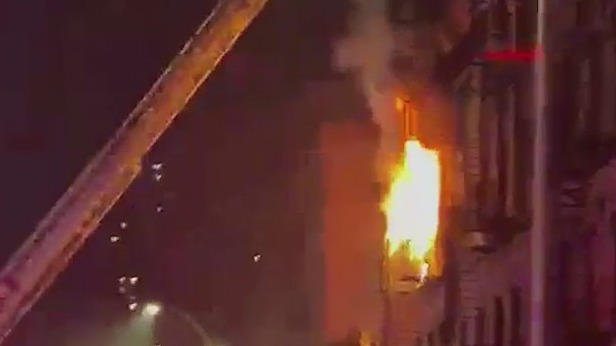 Hell's Kitchen apartment fire