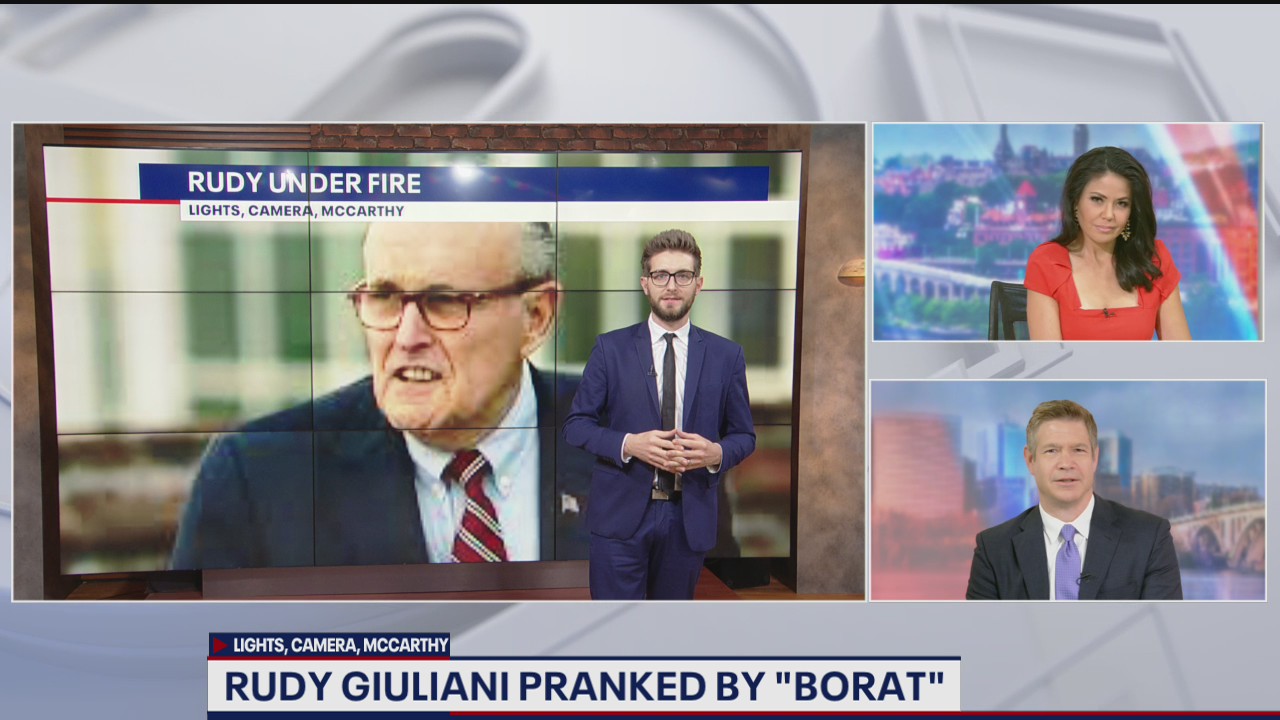 FOX 5's Kevin McCarthy discusses now-infamous scene from Borat II film