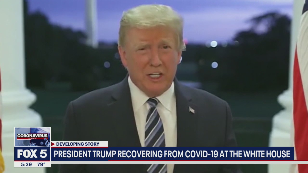 President Trump recovering from COVID-19 at the White House
