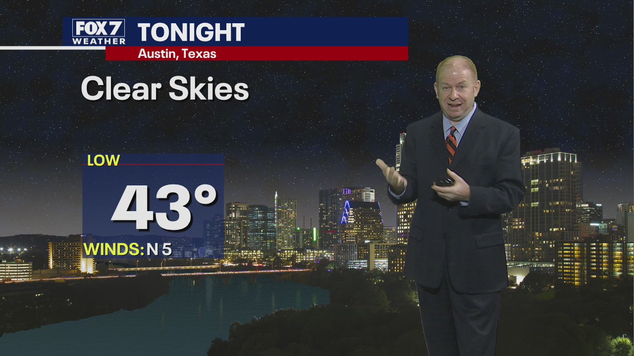 Evening weather forecast for December 4, 2021