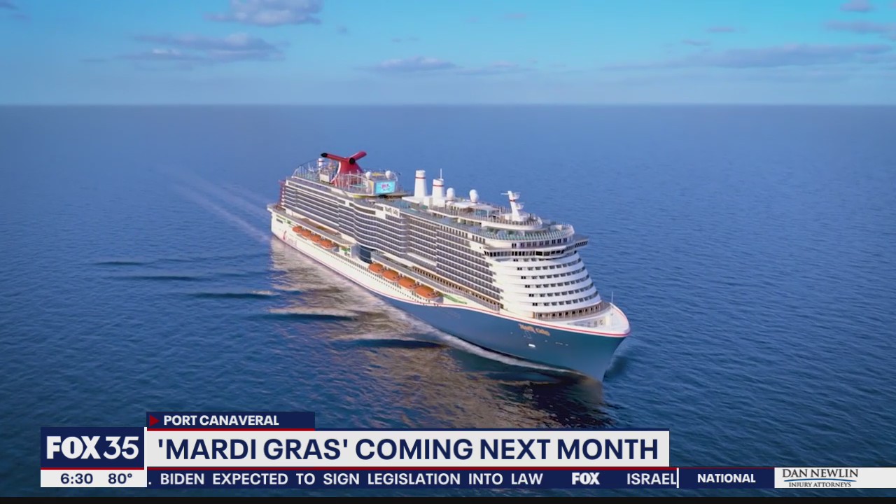 Carnival's 'Mardi Gras' coming to Port Canaveral in June
