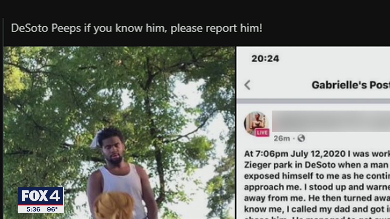 Social media helped police identify man who exposed himself to yoga instructor at a DeSoto park