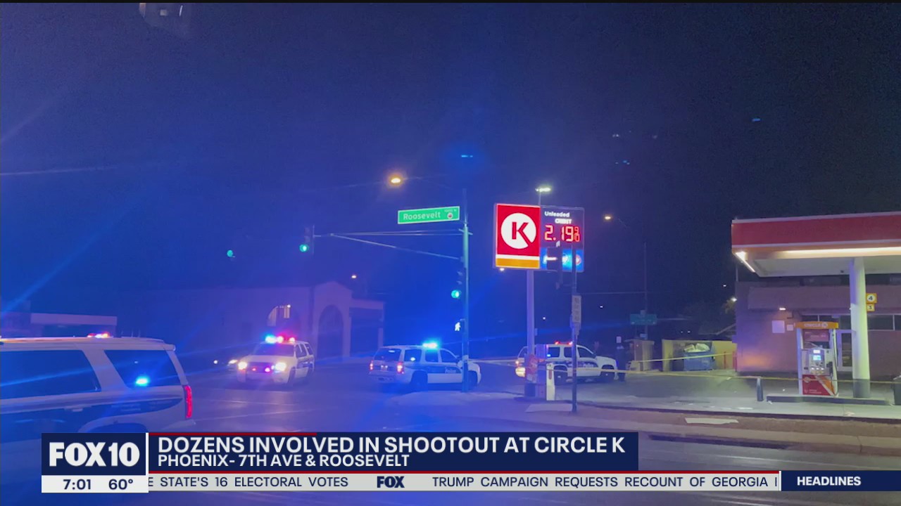 PD: Dozens involved in shootout at Circle K store