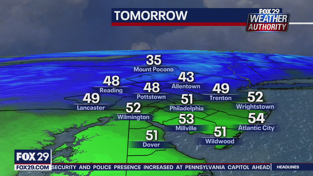 FOX 29 Weather Authority: 7-Day Forecast (Thursday update)