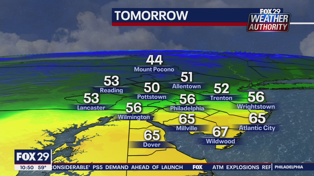 FOX 29 Weather Authority: 7-Day Forecast (Wednesday update)