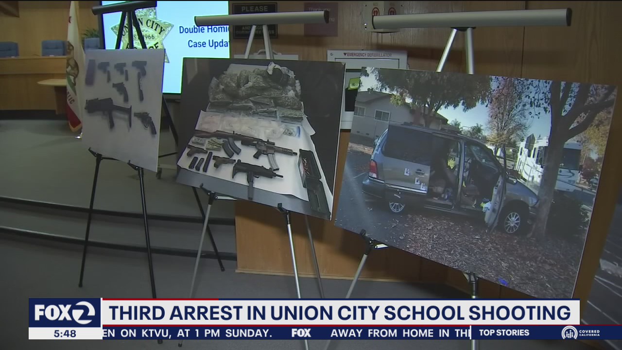 Third arrest in Union City school shooting