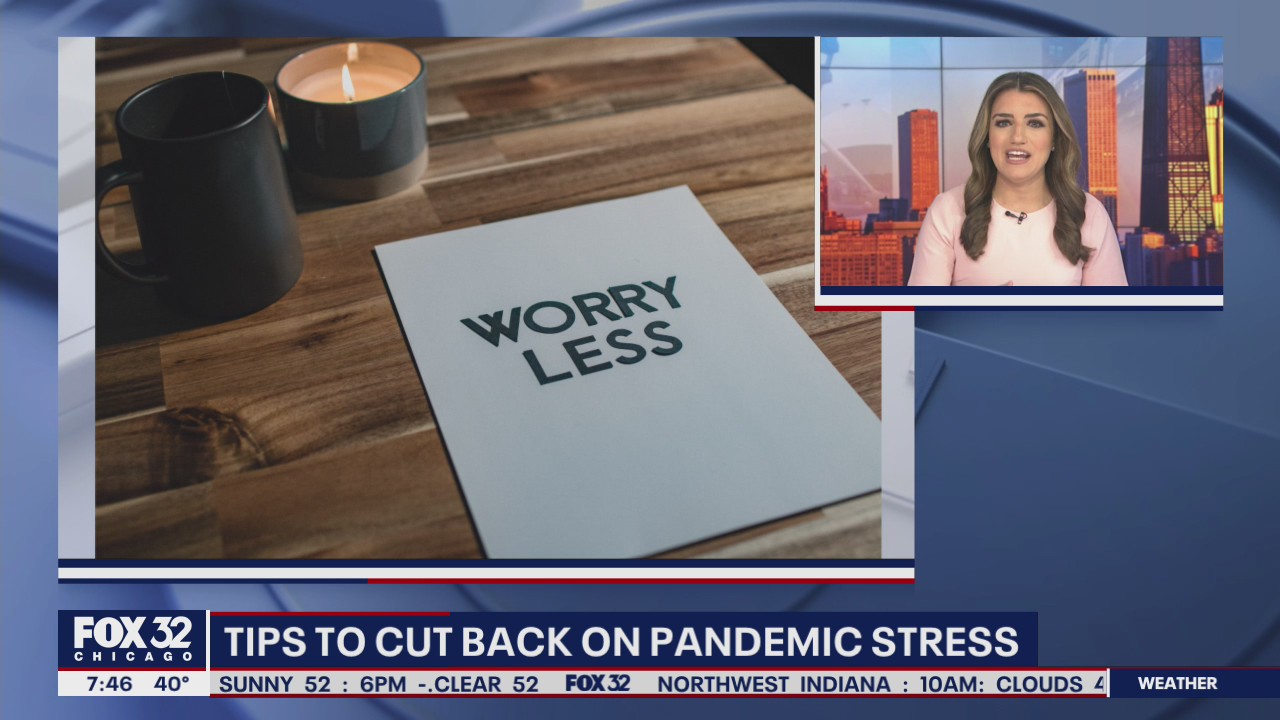 Tips to cut back on pandemic stress