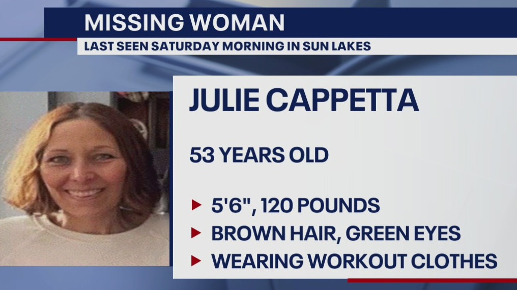 MCSO searching for missing Pennsylvania woman last seen in Sun Lakes