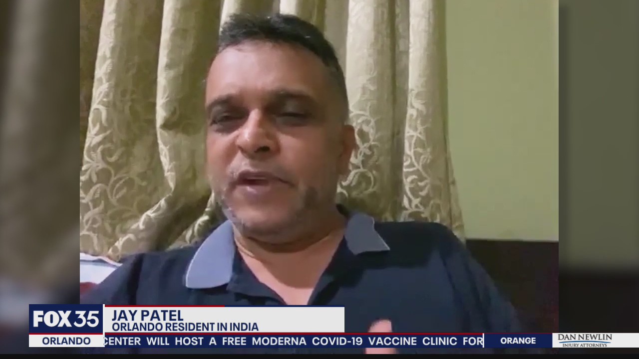 Man in India having a hard time getting back to U.S.
