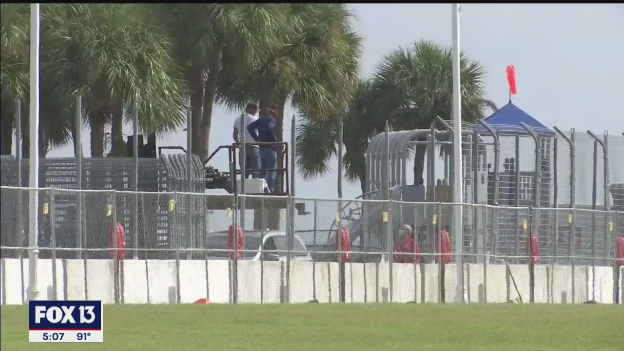 Grand Prix track comes together in St. Pete