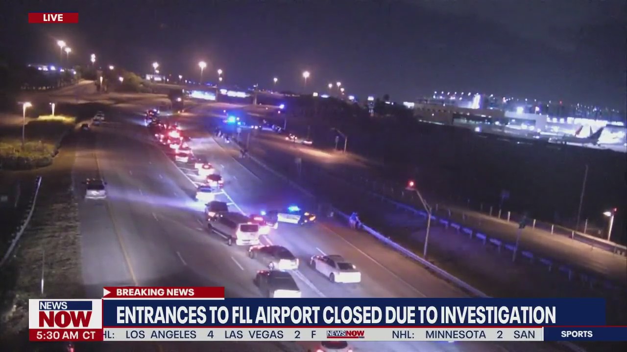Fort Lauderdale airport: All entrances closed for 'law enforcement investigation'