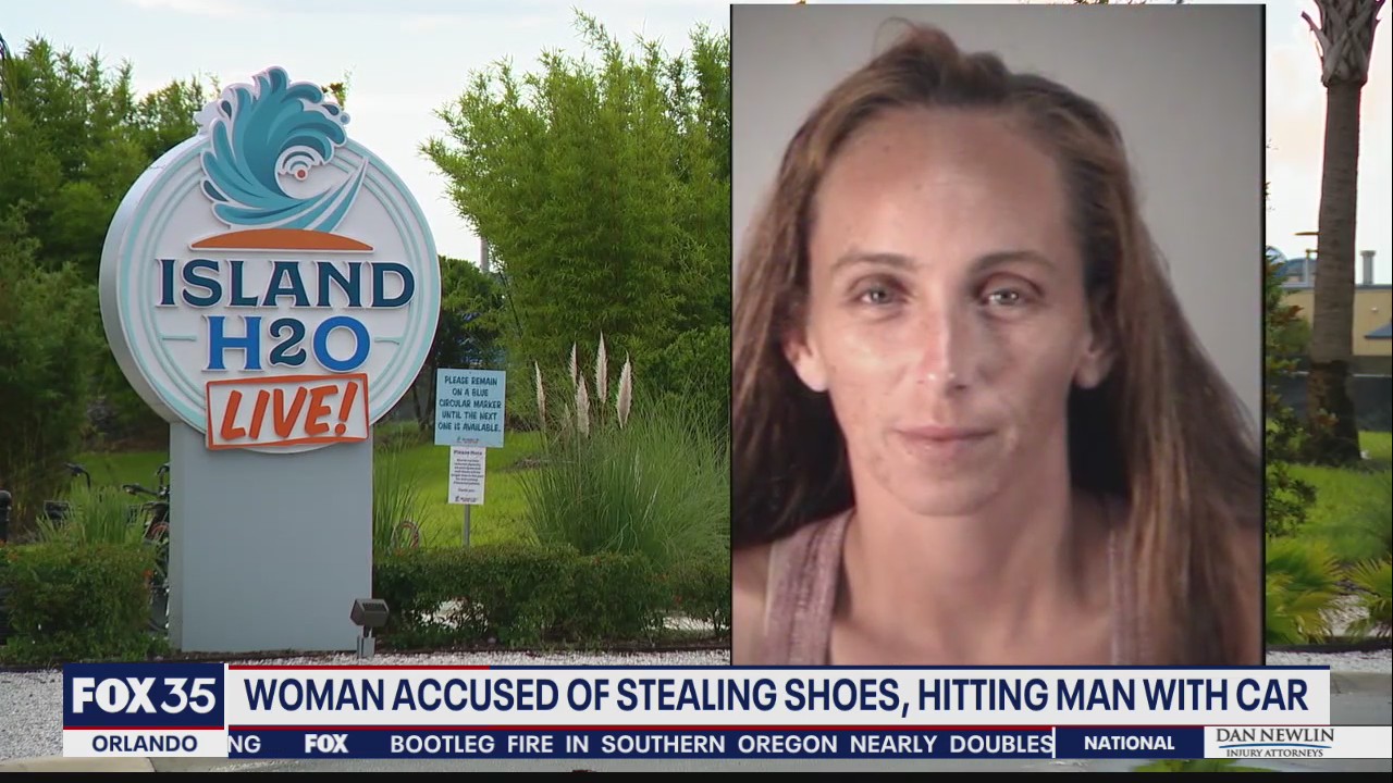 Stealing designer sandals at water park lands woman in jail, deputies say
