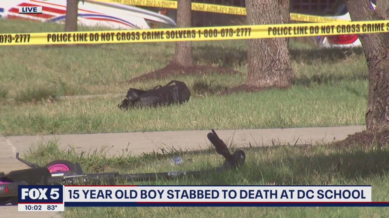15-year-old stabbed to death outside KIPP DC College Preparatory school; teen arrested