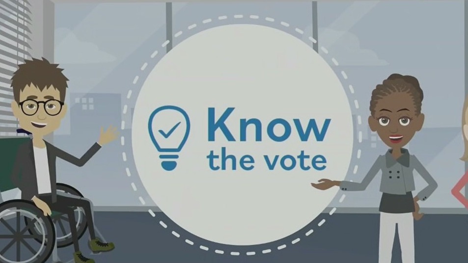What is Know the Vote app?