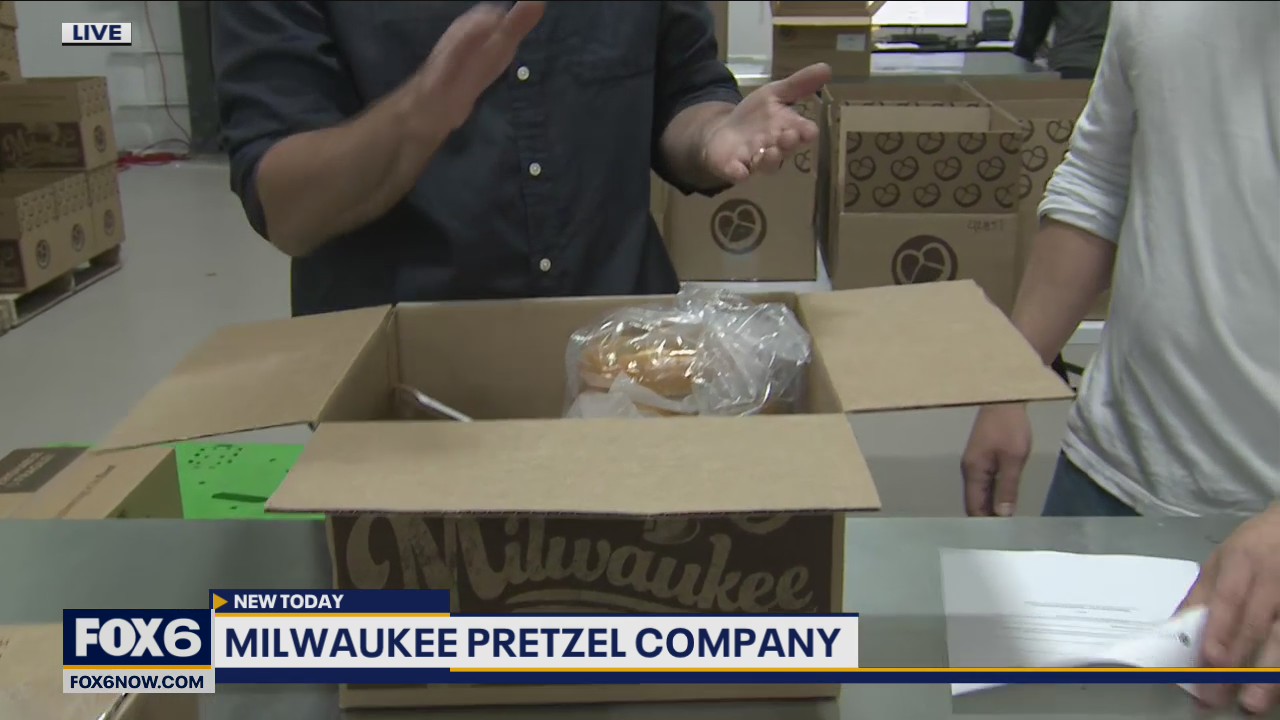 Whether you’re celebrating a special occasion, or just need a tasty snack with that cold beer, Milwaukee Pretzel Company has the goods
