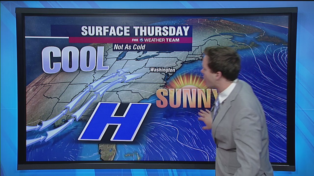 FOX 5 Weather forecast for Thursday, January 21