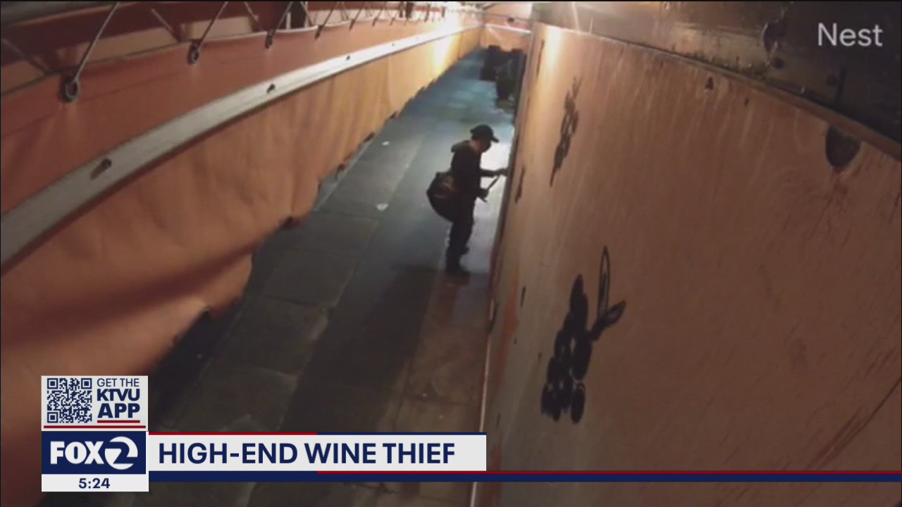Burglars targeting wine shops