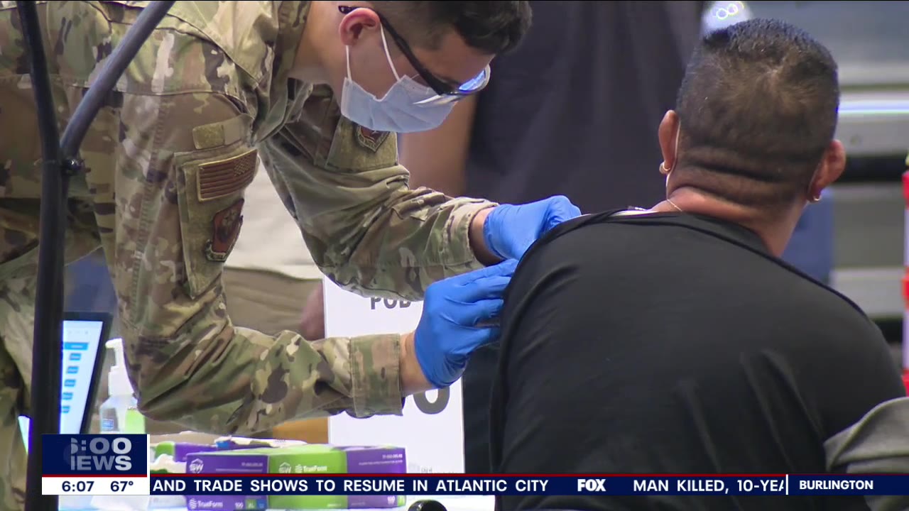 North Philly FEMA site helps people who are deaf, hard of hearing get COVID-19 vaccination