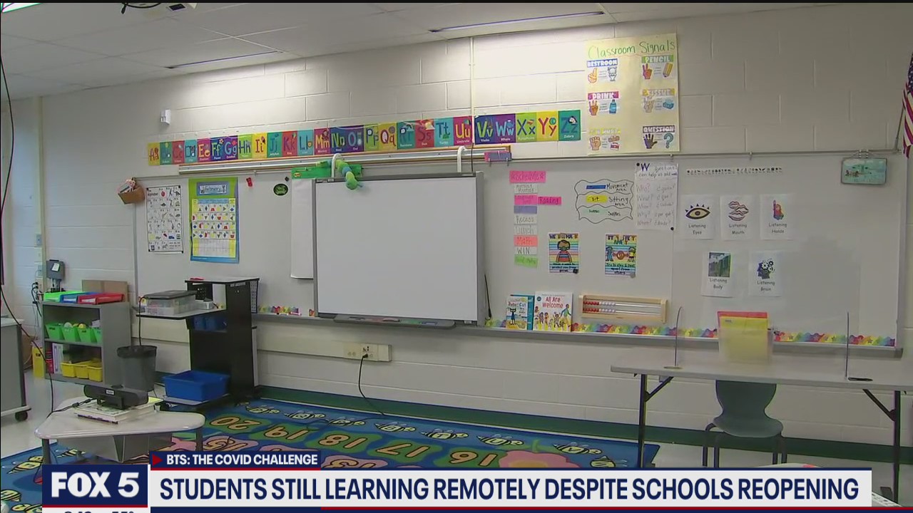 Students still learning remotely despite schools reopening