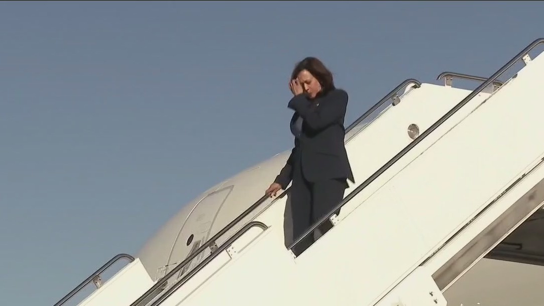 VP Harris arrives in Texas to visit the US/Mexico border in El Paso