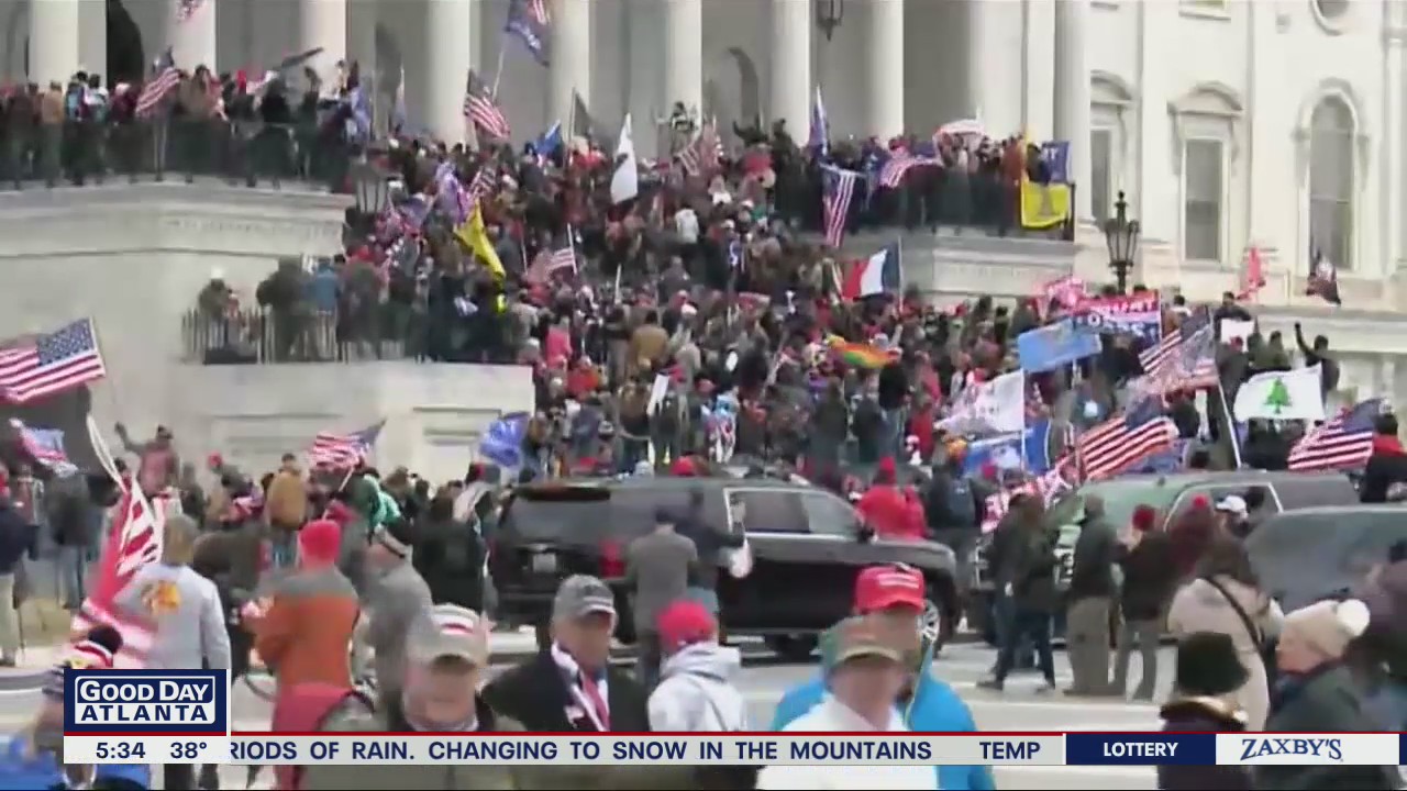 Georgia leaders respond to violence at US Capitol