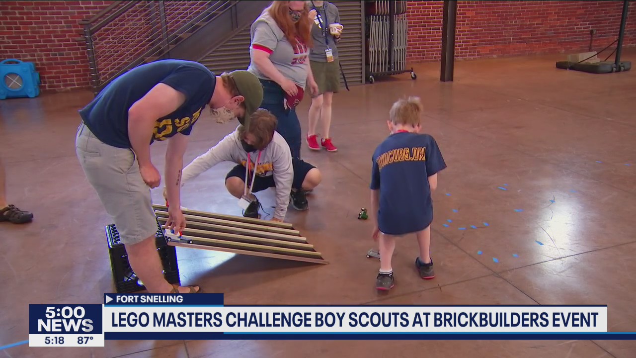 Lego Masters challenge Boy Scouts at BrickBuilders event